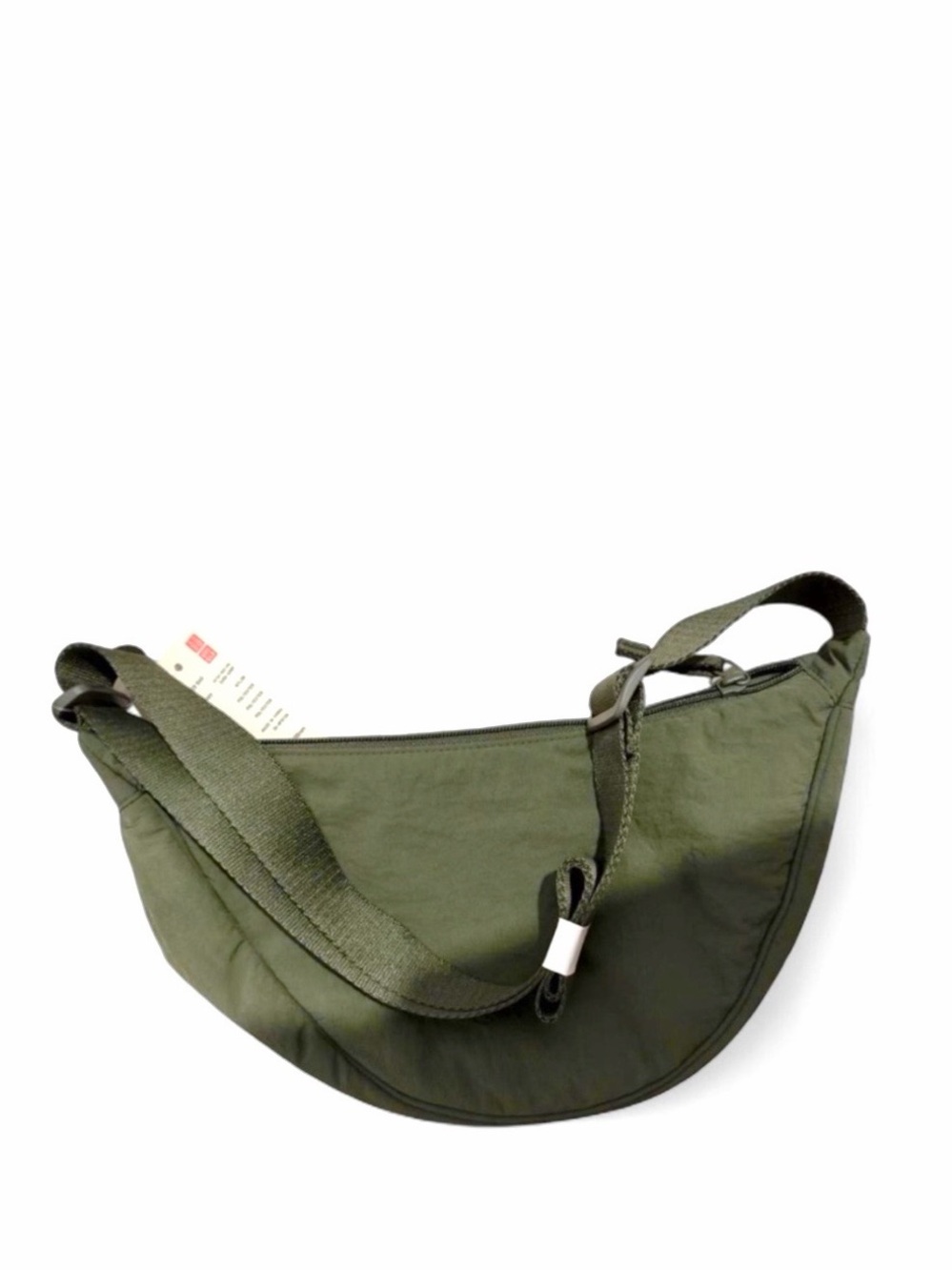 Uniqlo Olive Green Crescent Shoulder/Crossbody Bag Unisex